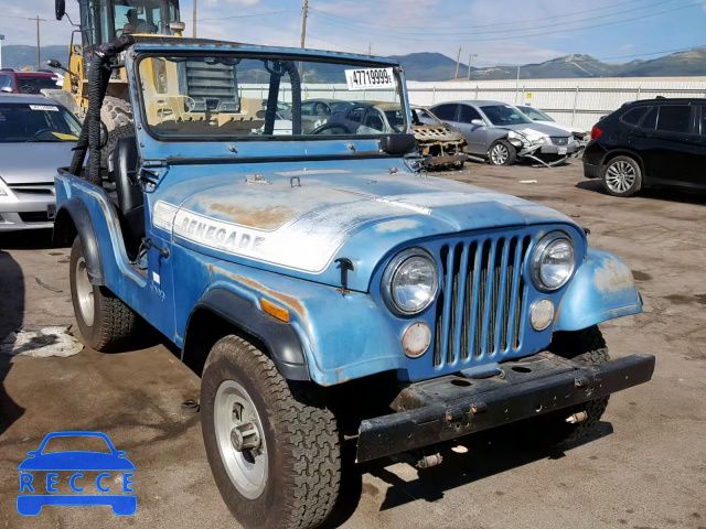 1975 JEEP CJ-5 J5F83AH029633 зображення 0