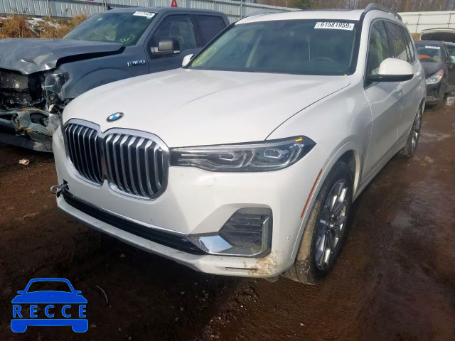 2020 BMW X7 XDRIVE4 5UXCW2C04L9B03054 image 1