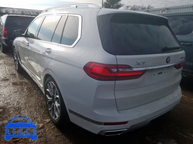 2020 BMW X7 XDRIVE4 5UXCW2C04L9B03054 image 2