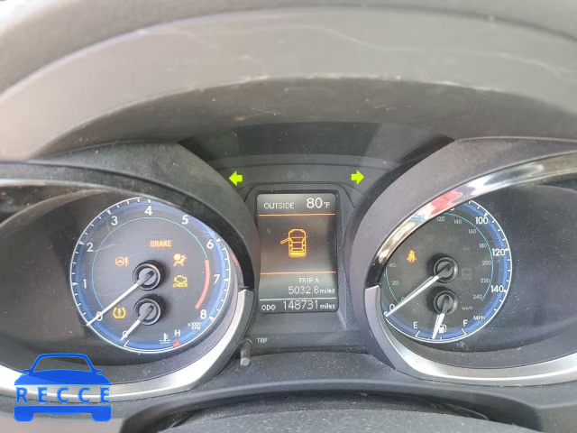 2014 TOYOTA COROLLA L 5YFBURHE8EP043225 image 8