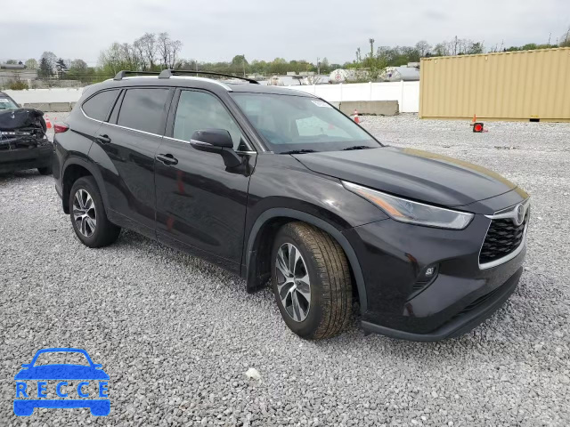2021 TOYOTA HIGHLANDER 5TDGZRAH7MS054069 image 3