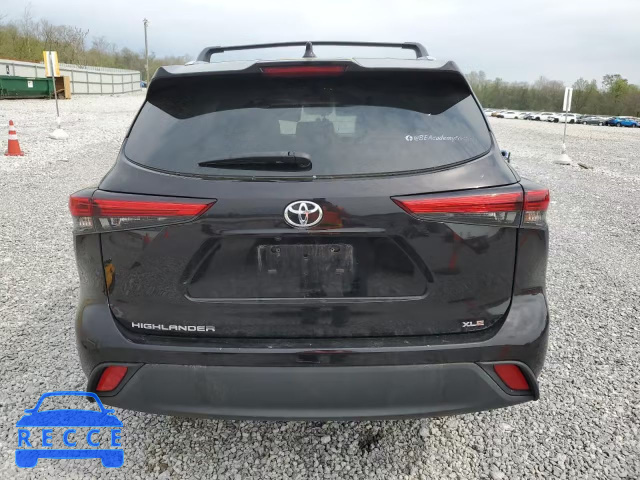 2021 TOYOTA HIGHLANDER 5TDGZRAH7MS054069 image 5
