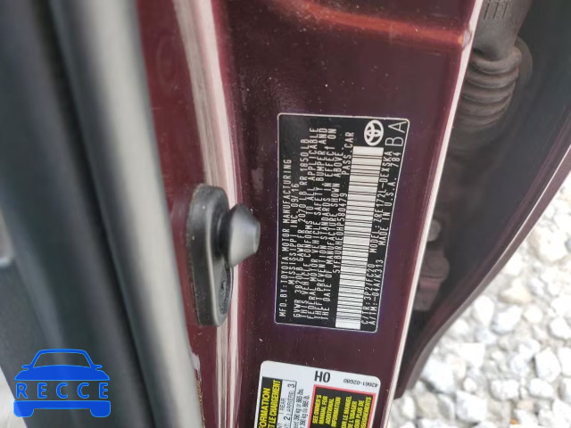2017 TOYOTA COROLLA L 5YFBURHE0HP580479 image 11