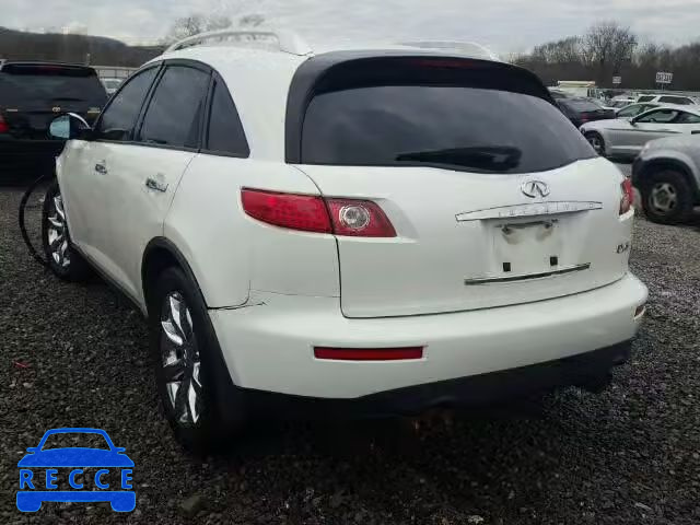 2004 INFINITI FX45 JNRBS08W64X405028 image 2