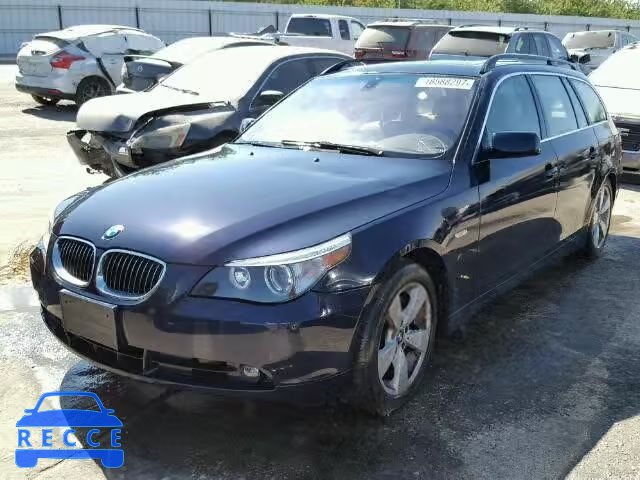 2007 BMW 530XIT WBANN73587CN04759 зображення 1