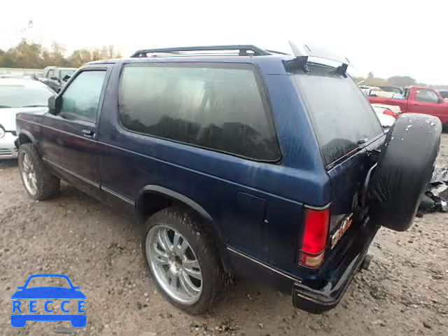 1990 GMC JIMMY S15 1GKCT18Z5L0504159 image 2