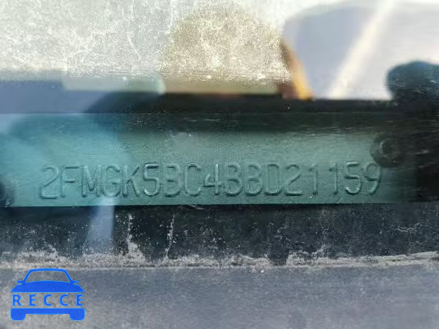 2011 FORD FLEX SE 2FMGK5BC4BBD21159 image 9