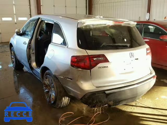 2012 ACURA MDX Advance 2HNYD2H62CH545493 image 2