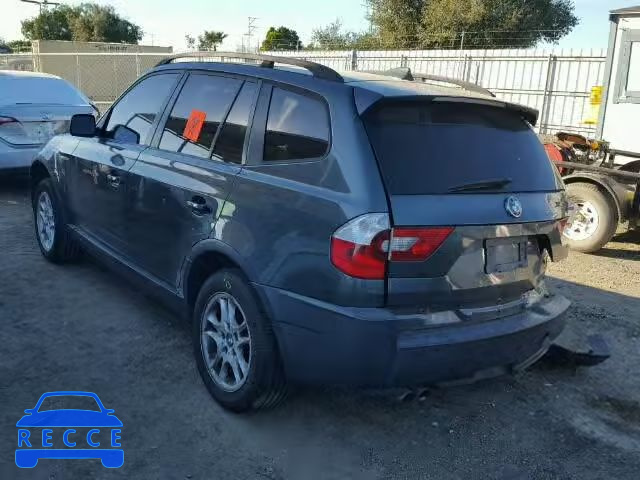 2005 BMW X3 2.5 WBXPA73495WC50849 зображення 2