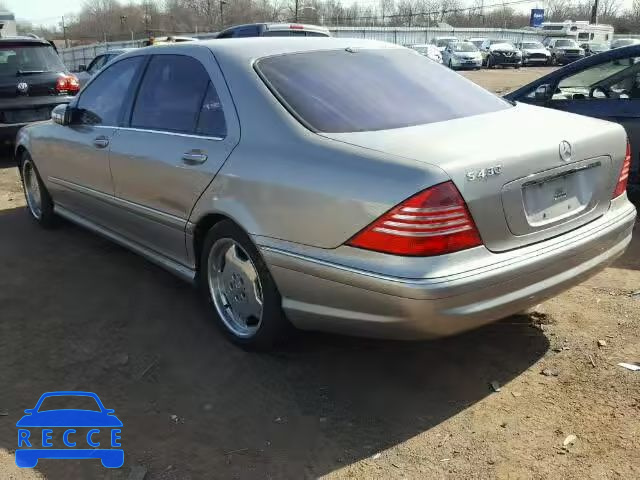 2005 MERCEDES-BENZ S430 WDBNG70J55A458992 зображення 2