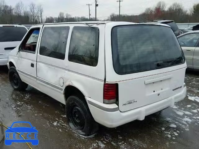 1993 PLYMOUTH VOYAGER SE 2P4GH45R0PR332568 image 2