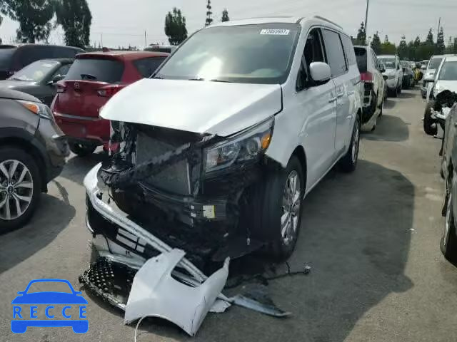 2015 KIA SEDONA SXL KNDME5C11F6033745 image 1