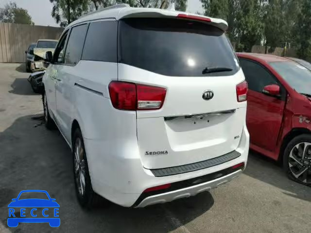 2015 KIA SEDONA SXL KNDME5C11F6033745 image 2