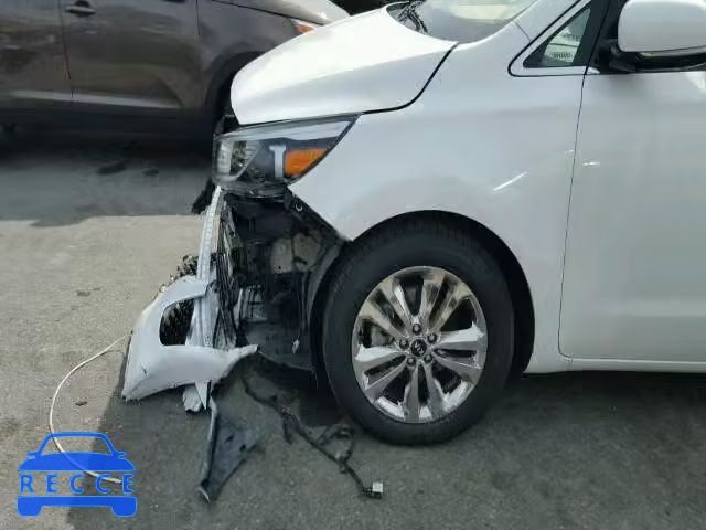 2015 KIA SEDONA SXL KNDME5C11F6033745 image 8