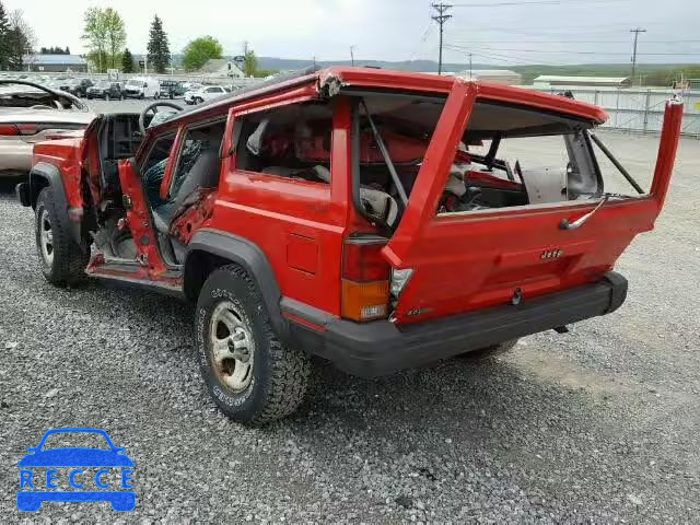 1993 JEEP CHEROKEE S 1J4FJ68S7PL636689 image 2