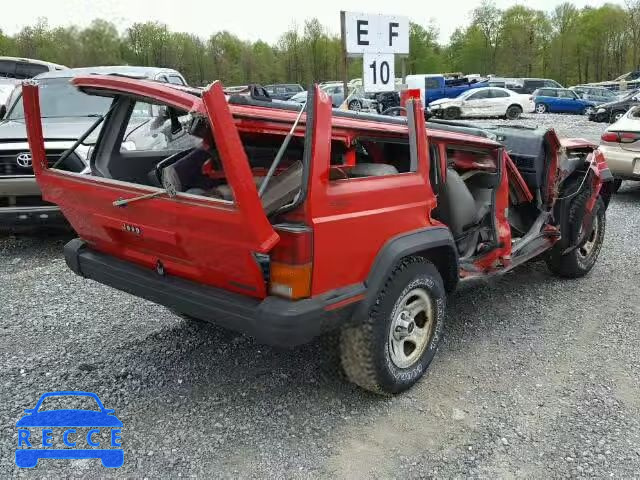 1993 JEEP CHEROKEE S 1J4FJ68S7PL636689 image 3