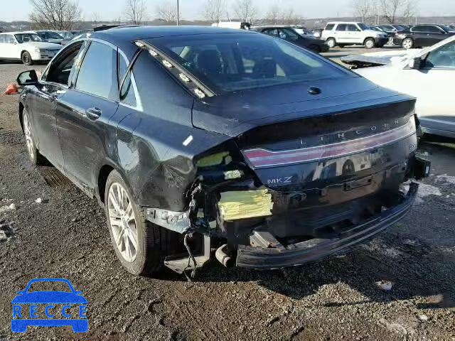 2014 LINCOLN MKZ HYBRID 3LN6L2LU9ER805235 image 2