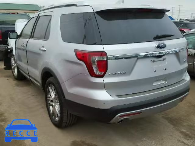 2017 FORD EXPLORER L 1FM5K8F8XHGB69341 зображення 2