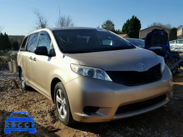 2011 TOYOTA SIENNA 5TDZK3DCXBS011059 image 0