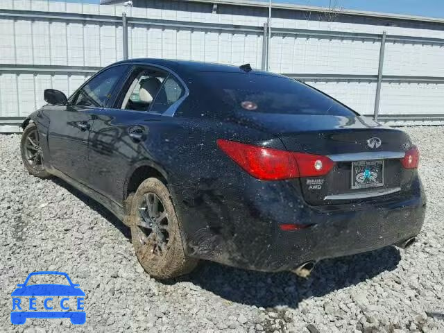 2014 INFINITI Q50 HYBRID JN1AV7AR0EM701927 зображення 2