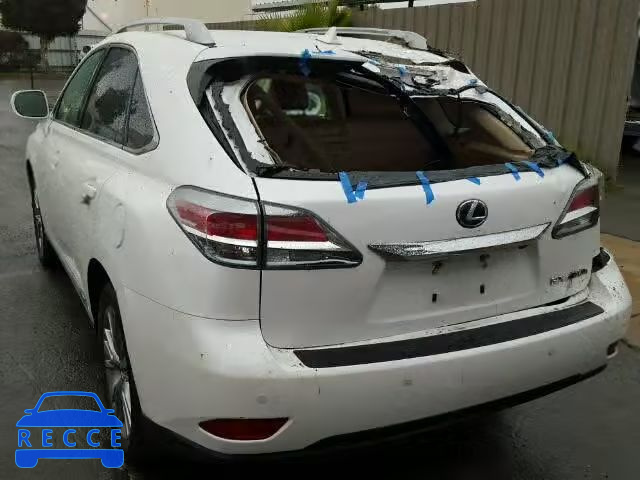 2013 LEXUS RX 450H JTJBC1BA8D2441278 image 2