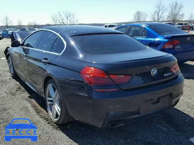 2013 BMW 650I WBA6B2C55DD128432 image 2