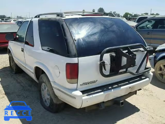 1995 GMC JIMMY 1GKCT18W6SK538362 Bild 2