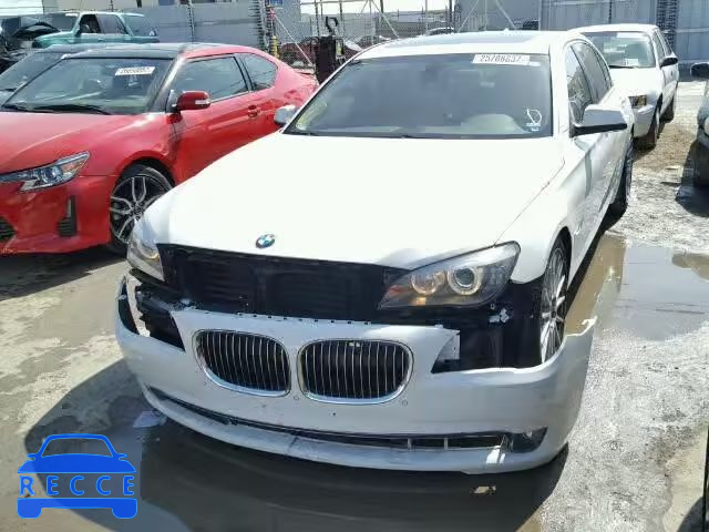 2012 BMW 740LI WBAKB4C51CC576603 зображення 1