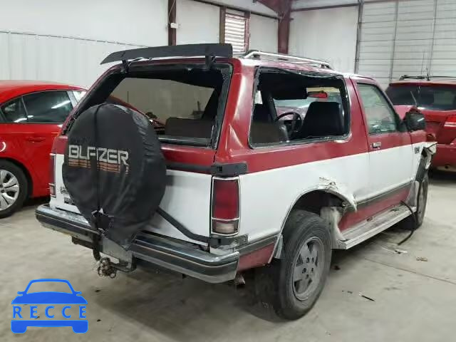 1988 CHEVROLET S10 BLAZER 1GNCT18R2J8139683 image 3