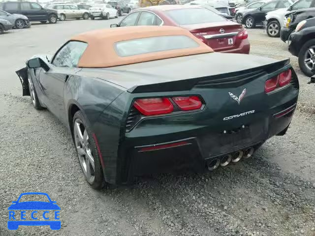 2014 CHEVROLET CORVETTE 3 1G1YM3D73E5400329 image 2