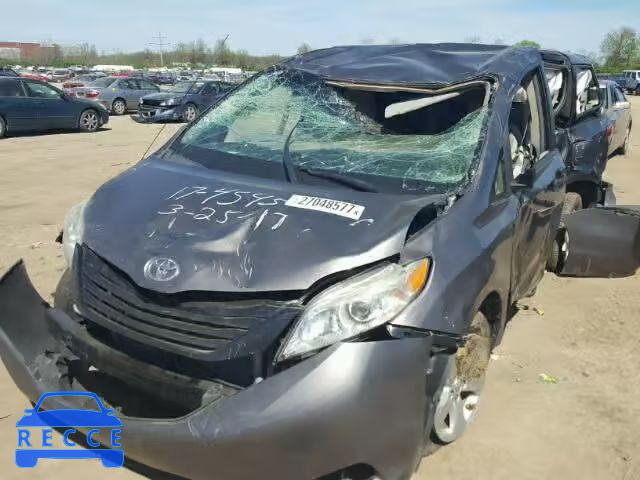 2011 TOYOTA SIENNA 5TDZK3DC6BS011608 image 1