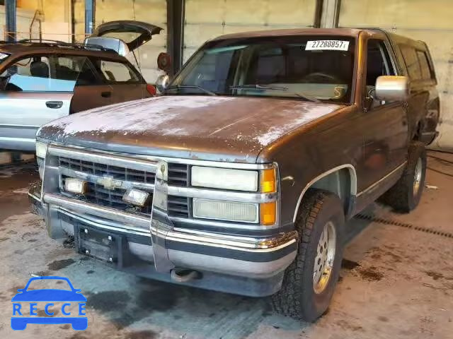 1991 CHEVROLET K1500 1GCDK14K9MZ136576 image 1