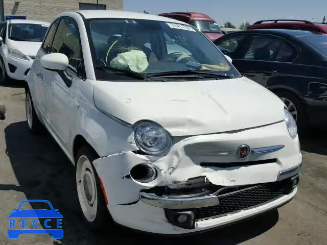 2015 FIAT 500 LOUNGE 3C3CFFCR2FT570820 image 0