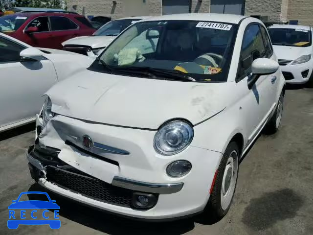 2015 FIAT 500 LOUNGE 3C3CFFCR2FT570820 зображення 1