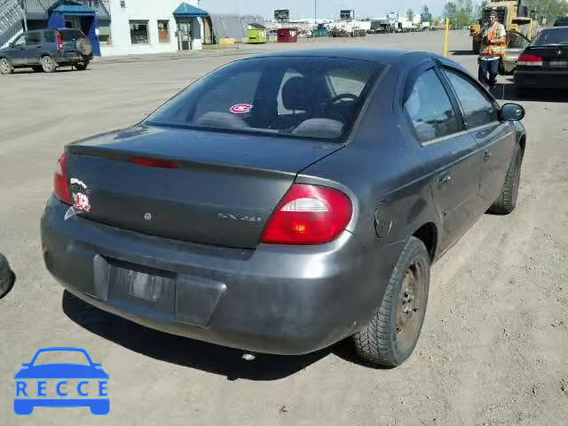 2004 DODGE NEON SX 2. 1B3ES46C84D628588 зображення 3