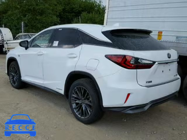 2017 LEXUS RX 450 2T2BGMCA7HC011378 image 2