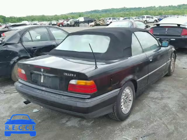 1994 BMW 318IC AUTO WBABK6322RED15952 image 3
