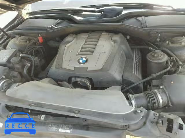 2007 BMW 750I WBAHL835X7DT10317 image 6