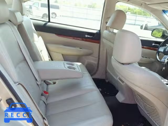 2010 SUBARU LEGACY 3.6 4S3BMDL64A2210174 зображення 5