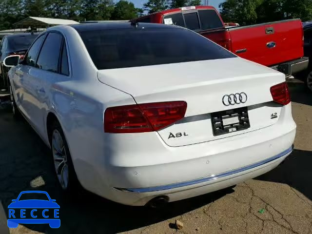 2012 AUDI A8 L QUATT WAURVAFD8CN021157 image 2