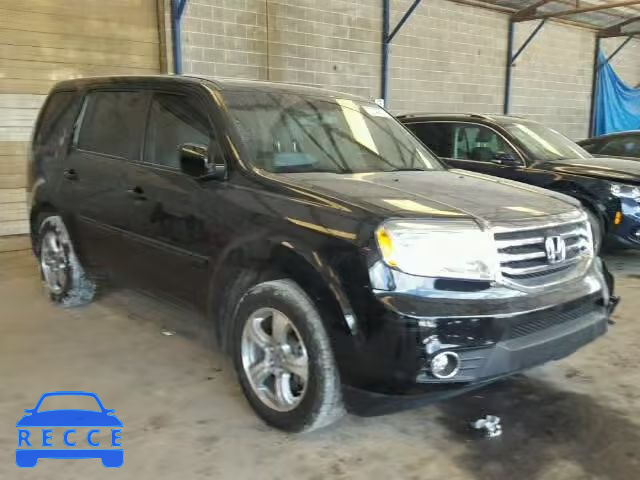 2013 HONDA PILOT EXLN 5FNYF4H77DB056454 image 0