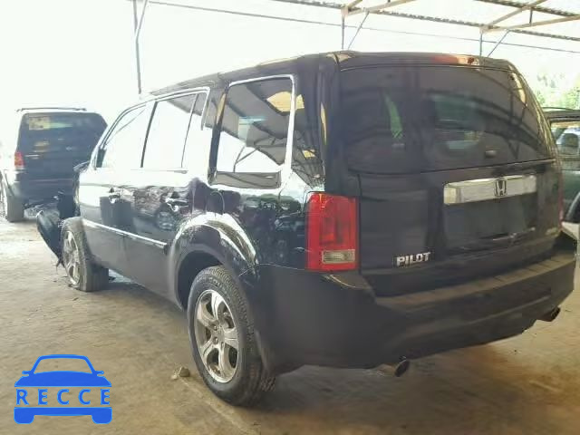 2013 HONDA PILOT EXLN 5FNYF4H77DB056454 image 2