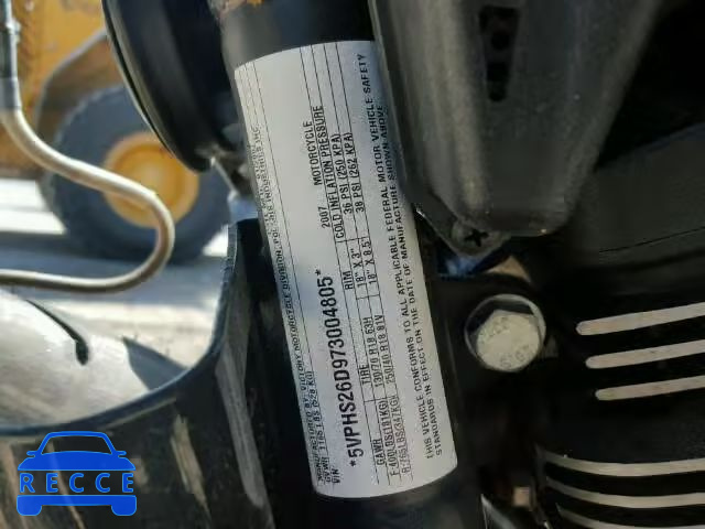 2007 VICTORY MOTORCYCLES HAMMER S 5VPHS26D973004805 image 9