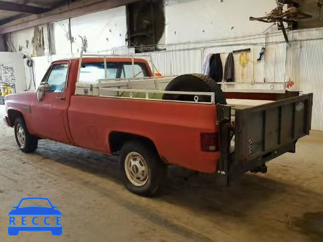 1981 CHEVROLET C20 1GCGC24M4BS186633 image 2