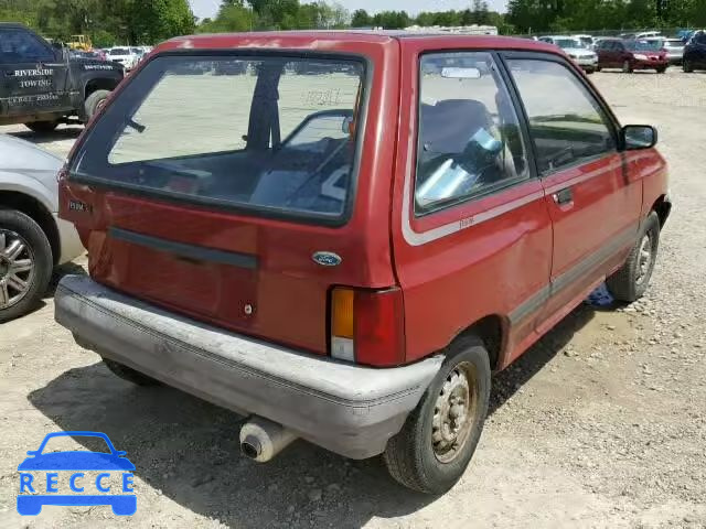 1989 FORD FESTIVA L KNJBT06K4K6176281 image 3