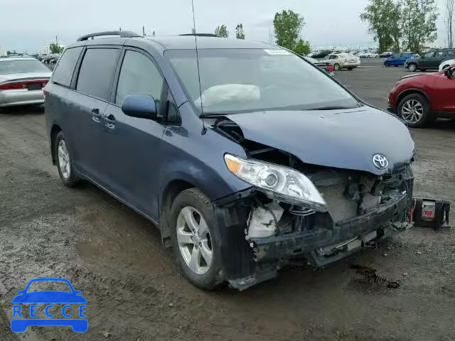 2014 TOYOTA SIENNA 5TDZK3DC1ES503175 зображення 0