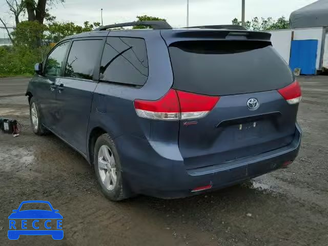 2014 TOYOTA SIENNA 5TDZK3DC1ES503175 зображення 2