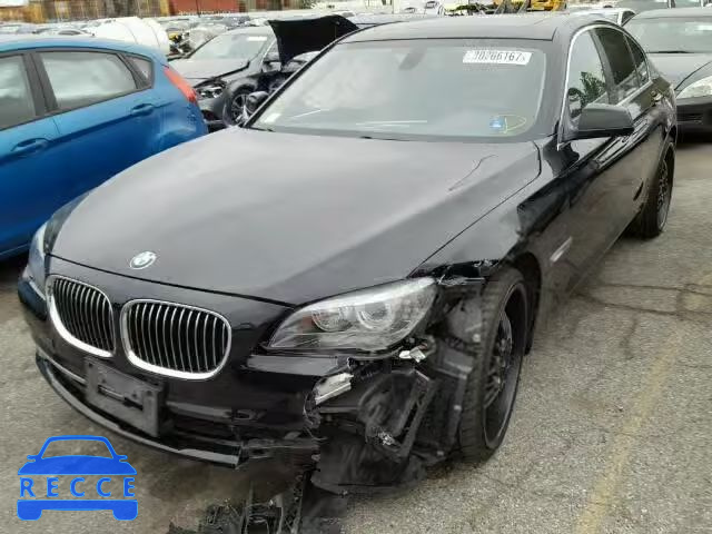 2011 BMW 740I WBAKA4C58BC613177 Bild 1