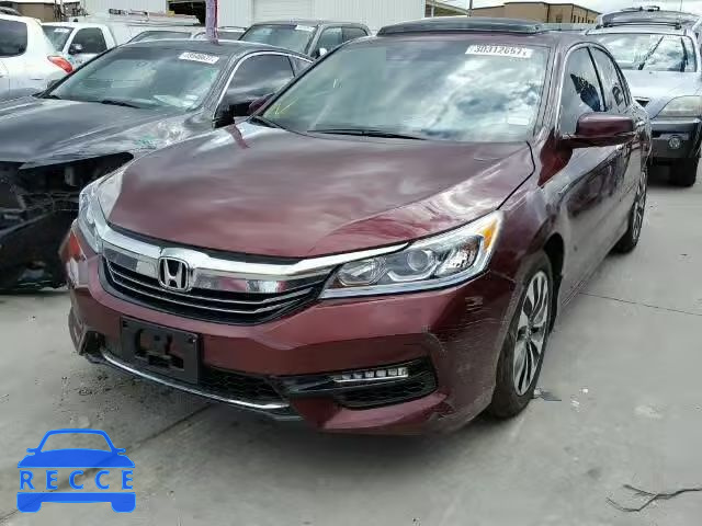 2017 HONDA ACCORD HYB JHMCR6F52HC010711 image 1