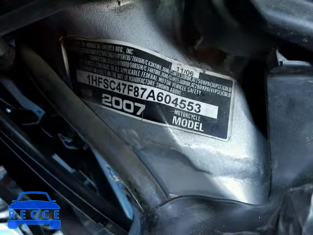 2007 HONDA GL1800 1HFSC47F87A604553 image 9